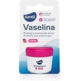 Senti2 Lipstick Vaseline with Strawberry, Lip Protector and Softener, Easy Application 20 ml