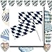Produktbild Bayern Flagge Bierzelt Bayernflagge Wiesn Bayernfahne Oktoberfest Fahne Partydeko Bayrisch Mottoparty Raumdeko Bayernraute Party Deko Fähnchen