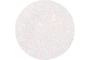 GKELALY 3mm Perlen für Armbänder, 5000 Stück Kleine Perlen Glasperlen zum Auffädeln Weiß Perlen Rocailles Perlen Bastelperlen für DIY Halskette Ohrring Schmuck Handwerk