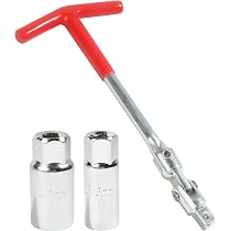 TOKSEO Lot De 2 Clés à Bougie Magnétiques 14 Mm + 16 Mm – Rotatives 360° – Paroi Fine – Idéal Moteurs BMW N54 N55 B58 Etc.