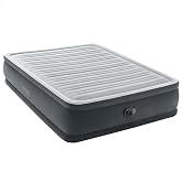 Intex 64414 Comfort Plush Inflatable Mattress, Maximum Supported Weight 600 lbs, 152 x 203 x 46 cm