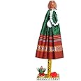 smita collection: maharashtrian Festival Readymade gudi for gudi padwa/gudi/Khan sadi gudi/gudhi (Green)