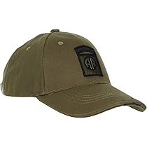 Maroon Pegasus Baseball Cap - WW2 Style British Airborne Sun Peak Hat Military E - Foto 5