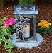 Produktbild Grablampe Grablicht Grabdekoration Grabschmuck Gartenlampe Kerze incl.Grabkerze