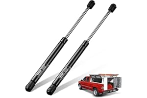 ‎VEPAGOO Vepagoo C16-08941 Gas-Stoßdämpfer, 40,6 cm, 127 N, kompatibel mit 10 kg - 13,6 kg, für Leer ARE Camper Shell Topper Heckscheibe, LKW-Kabinentür, 2 Stück