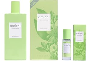 AMICHI - Azahar Dream Promoción 150 ml + 12 ml, Colonia Mujer, Pack 2 Productos, Perfume Formato Spray, Eau de Toilette Femenina, Agua Fresca, Fragancia Cítrica
