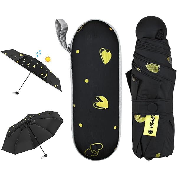 Aolso Mini Ombrello Pieghevole Ultraleggero - Ombrello Da Tasca Con Protezione UPF50+ Per Sole E Pioggia - Foto 9