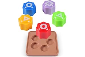 Qooloo Jeu Traditionnel coréen, Jeu Osselets,Jack Stone Pebbles Set,Korean Folk Game Set, Jeu d'entraînement pour la Coordination œil-Main (10 Pièces + 2Base)