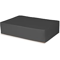 TexDeko GmbH Husse für Europalette, Palettenhusse, Überzug (↨2 Paletten) 120x80x29cm Anthrazit wasserabweisend…