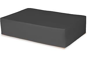 TEXDEKO GMBH TexDeko Husse für Europaletten Überzug wasserabweisend Bezug für Europaletten (2 Paletten 120x80x29cm, Anthrazit)