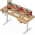SANODESK 160 × 75 Electric Standing Desk Height Adjustable Standing Desk Sit Stand Desk Adjustable Desk Stand Up Desk for Home Office