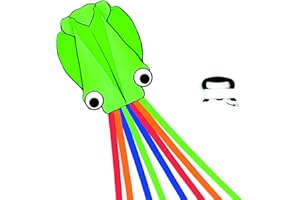 Simxkai Octopus Kite for Kids & Adults, Easy to Fly Beginner Kite for Boys & Girls