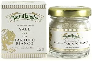 Tartuflanghe - SALE grigio di Guérande CON TARTUFO BIANCO (Tuber magnatum Pico) 30g