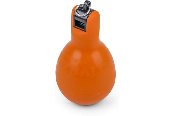 HAEST Sifflet à Main Wizzball - Le sifflet Poire hygiénique – Rouge - Bleu - Mauve - Orange