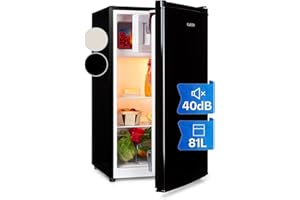 KLARSTEIN Cool Cousin 2 en 1 Frigorífico-Congelador - Capacidad total 80 litros, frigo 69 litros, co