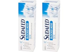 KRISP 2 x 15ml Nose Spray 10hrs Long Lasting Fast Acting