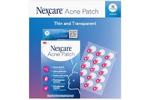 Nexcare™ Thin and Transparent Acne Patch BA-015-EMEA, 1x15x12mm, 15/Pack