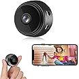 Aatif.L 2024 Hidden Camera Detecto, Mini Spy Camera, Hidden Secret Baby Monitor, 1080P WiFi Camera for Home Office Security, Indoor Camera with Night Vision Cam Wireless, Car Cameras for Surveillance
