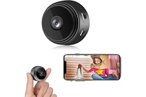 Aatif.L 2024 Hidden Camera Detecto, Mini Spy Camera, Hidden Secret Baby Monitor, 1080P WiFi Camera for Home Office Security, Indoor Camera with Night Vision Cam Wireless, Car Cameras for Surveillance