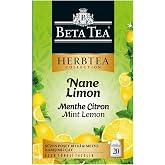 Beta Tea Nane Limon &Ccedil;ayı 20 Adet - Beta Herbtea Collection