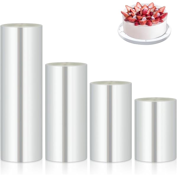 Lot De 100 Rouleaux De Bordures De Gâteau En Mousse Transparente En Demi-cercle Pour La Cuisson Pour Decorer Les Bords Des Gateaux Pour Une Utilisation En Cuisine A Domicile Lot De 100 Rouleaux De Bordures De Gâteau En Mousse Transparente En Demi-cercle Pour La Cuisson Pour Decorer Les Bords Des Gateaux Pour Une Utilisation En Cuisine A Domicile