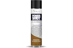 ‎KALA SCENT KALA - Geruchsneutralisierer für Räume POWER SHOT, Geruchsentferner für Große Flächen ca. 200 m3, Lufterfrischer mit Aktiver Neutralisator für alle Räume - Duft Oriental, 600 ml