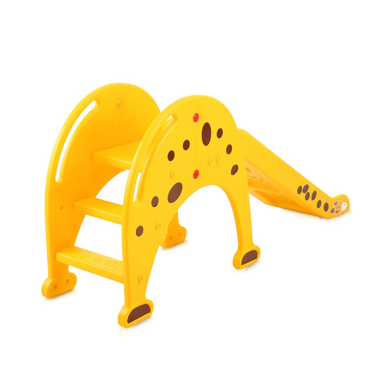 Baby-Vivo-Toboggan-Enfant-Aire-de-Jeux-Jeu-dExtrieur-et--lIntrieur-pour-Enfants-Jardin-Girafe-en-Janue
