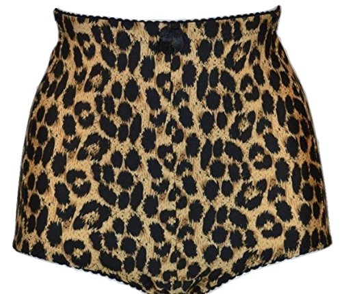 Ladies Firm Control Shaper Briefs / Panty Girdle. Leopard Print. Sizes 12/14 16/18 20/22 24/26 28/30 (16/18)