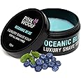 Pink Woolf Shaving Soap Bar for Men, OCEANIC BLUE, Contains Shea Butter, Moisturize Skin and Gives Traditional Shaving Experience, Fresh Fragrance, All Skin Types -50 G (Pack Of 1)