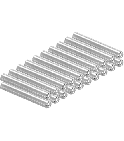 QUARKZMAN 18 Unidades Pasador Cilíndrico M6x30mm Acero Inoxidable 304 – Resistente A La Corrosión (Fijación Para Estanterías, Muebles, Bricolaje)