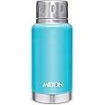 MILTON Elfin 160 Thermosteel Bottle, 160 ml Water Bottles, 24 Hours Hot and Cold, Easy to Carry, Easy Grip, Rust Proof, Tea, Coffee, Office, Travel Bottle, Light Blue