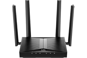 Cudy BE3600 WiFi 7 Router De Doble Banda, 2,5 Gbps WAN Puerto, MU-MIMO, OFDMA, Conectividad Multigig, Cudy App and Mesh Compatible, VPN, WR3600H
