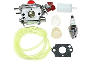 ICOOYO Carburateur C1U-W43 pour Husqvarna McCulloch Parter GBV345