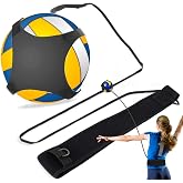 Yosoo Health Gear Volleyball Training Equipment, Volleyball Service Kit with Waist Strap for Solo Practice Arm Rotation, Serv