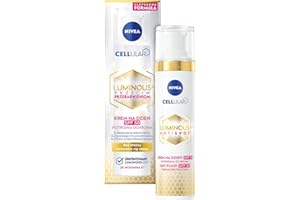 ‎NIVEA NIVEA Cellular LUMINOUS 630® Anti-Pigmentflecken Tagespflege Fluid (40 ml), feuchtigkeitsspendendes mit LSF 50, Tagescreme für ein ebenmäßiges Hautbild