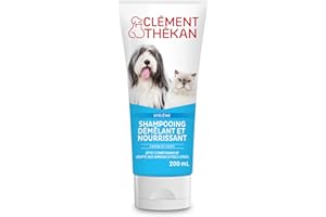 Clément Thékan - Shampooing Démêlant et Nourrissant - Chiens et Chats - 200 ML