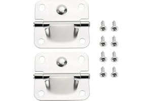 SG Store 2 Pezzi Cerniere per Refrigeratori in Acciaio Inossidabile Cerniera per Ghiacciaia Sostituzione Compatibile con Coleman Cooler 5226 5227B 5235 con Viti