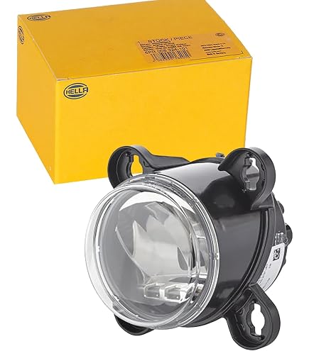 Projecteur Longue Portée HELLA L4060 LED 90 Mm - 12/24V, Fonction Feu De Route, Design Modulaire - Pour Camion, Bus, Camping-car - 10