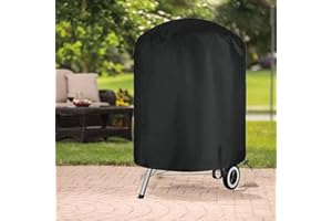 YEEMOUTYLO Kettle BBQ Cover, Small BBQ Cover, Barbecue Cover Waterproof Outdoor