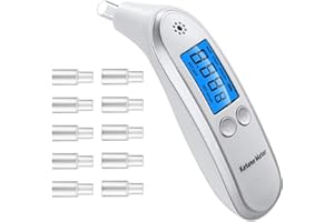 SOYAA Professioneller Ketose-Atemtester, Tragbarer Keton-Atemanalysator, digitales Keton-Atemmessgerät – Fortgeschrittene zum Testen von Ketose mit 10 Mundstücken