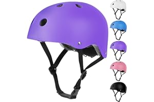 Flintronic Casco Bici Bambino 2-13Anni, Set di Protezioni per Bambini, Caschi per Skateboard Pattinaggio Monopattino Sport Estermi, Bicicletta per Ragazze e Ragazzi