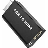 POP KONSOL PS2 HDMI Adapt&ouml;r PlayStation 2 G&ouml;r&uuml;nt&uuml; Ses TV Kablosu &Ccedil;evirici PS2 to HDMI D&ouml;n&uuml;şt&uuml;r&uuml;c&uuml;