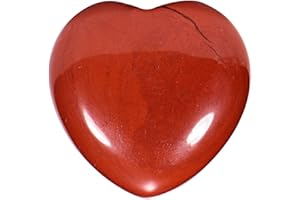 Morella Portafortuna a forma di cuore gemma pietre preziose 3 cm in un sacchetto di velluto