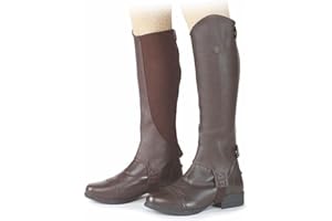 Shires Moretta Adults Synthetic Gaiters - Black