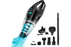 Cecotec Aspirador de Mano Conga Immortal ExtremeSuction 22,2 V Animal Hand. 22,2 V. Potente. para sólidos y líquidos. Accesor
