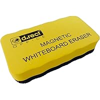 SULIUDAJI Set 2 Cancellini Magnetici Per Lavagna Bianca Con 1 Pennarello Nero - Per Lavagne Magnetiche E Frigoriferi - Foto 5