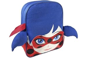 Cerdá Lady Bug Sac à dos enfants, 31 cm, Bleu (azul)