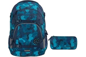 coocazoo MATE Schulrucksack-Set 2tlg inkl. Schlamperbox