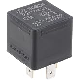 Bosch 0332019103 Mini R&ouml;le 12 V 30 A, 4 Terminal, Ip5K4, Sıcaklık Direnci -40 &deg; C ila 100 &deg; C