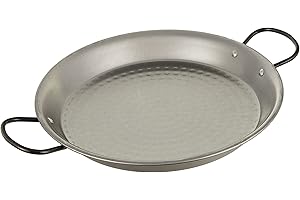 VAELLO LA VALENCIANA Vaello Campos La Valenciana Poêle à Paella en Acier Poli 30 cm